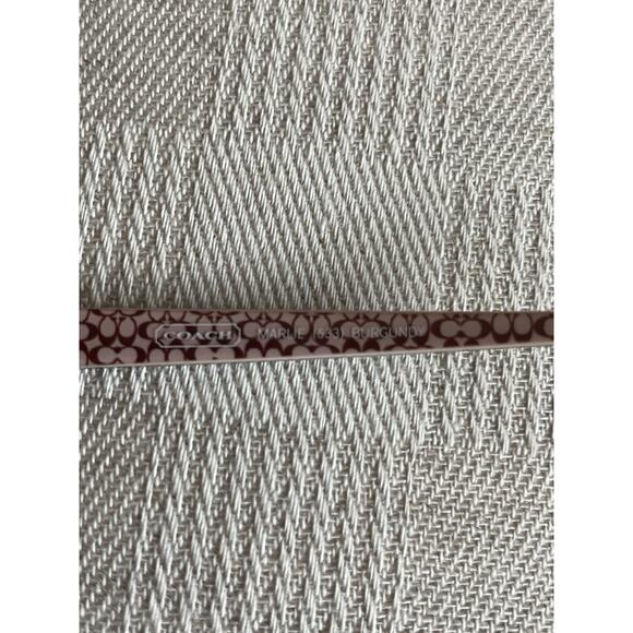 Coach Marlie 533 Eyeglasses Frame Burgundy 49-16-130 Frames Only - Picture 5 of 9
